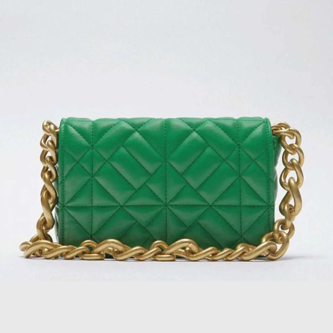 Compact Luxe Chain Bag