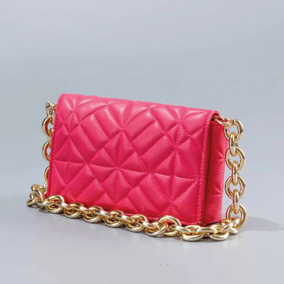 Compact Luxe Chain Bag